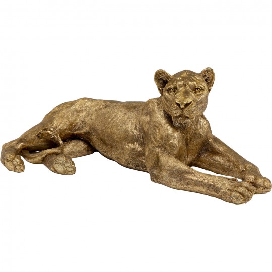 Deco Object Lion Gold XL Kare Design Deco Object Lion Gold XL Kare Design
