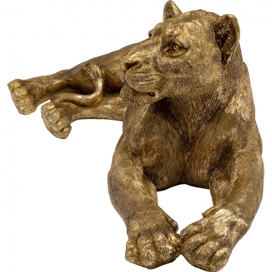 Deco Object Lion Gold XL Kare Design Deco Object Lion Gold XL Kare Design
