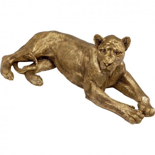 Deco Object Lion Gold XL Kare Design Deco Object Lion Gold XL Kare Design