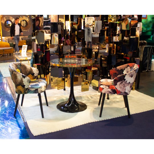 Cadeira de braços Peony Amarela