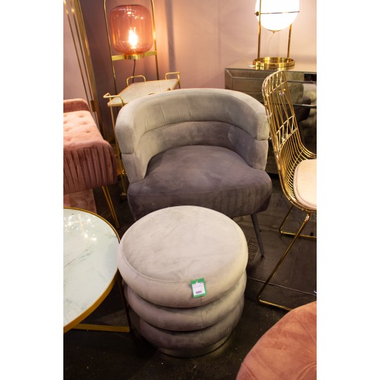 Cadeirão Sandwich Cinzento