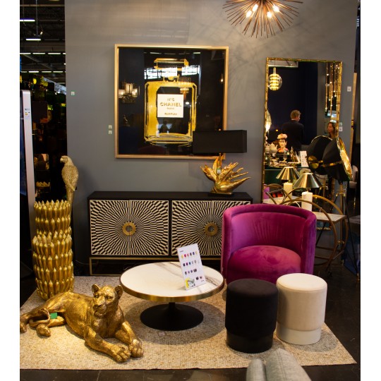 Deco Object Lion Gold XL Kare Design Deco Object Lion Gold XL Kare Design