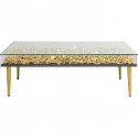 Table basse Gold Flowers 120x60cm
