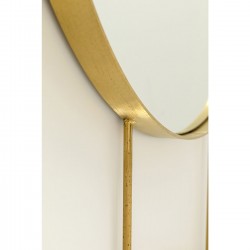 Miroir avec tablette Art Ø60cm