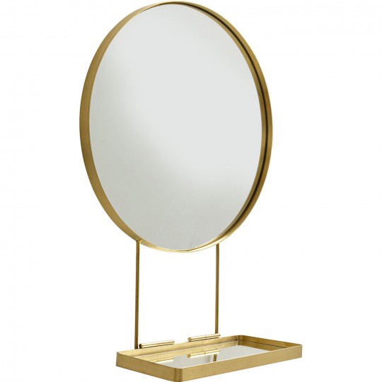 Mirror with Tablet Art Ø60cm Kare Design