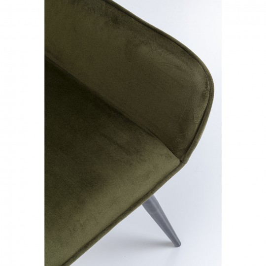 Cadeira de braços San Francisco Verde Escuro