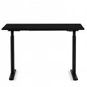 Desk Office Black Black 140x60cm