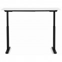 Desk Smart Black White 140x60cm Kare Design