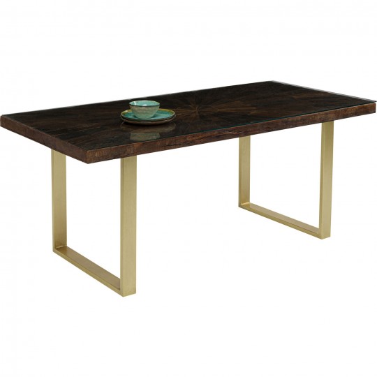 Table Conley Brass 180x90cm Kare Design Table Conley Brass 180x90cm Kare Design