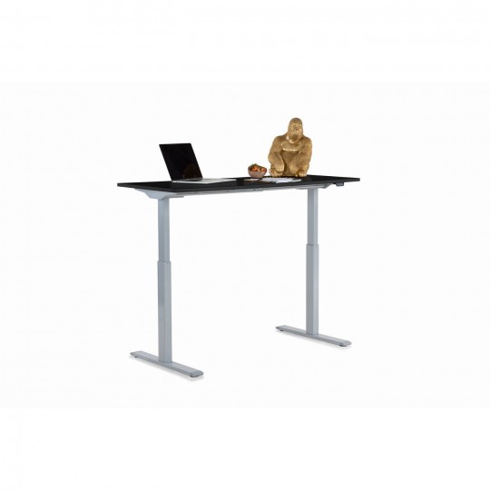 Desk Smart Grey Black 140x60cm Kare Design Desk Smart Grey Black 140x60cm Kare Design