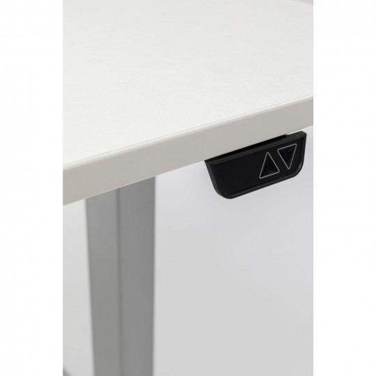 Desk Smart Grey White 120x70cm Kare Design Desk Smart Grey White 120x70cm Kare Design