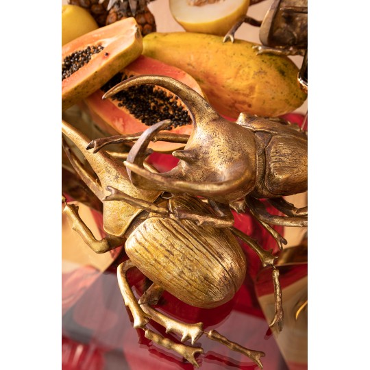 Decoração de Parede Herkules Beetle Gold