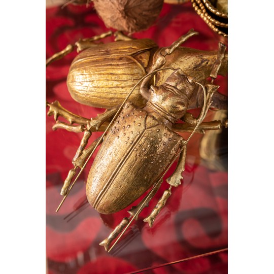 Decoração de Parede Longicorn Beetle Gold