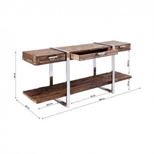 Console Rustico 180x46cm Kare Design Console Rustico 180x46cm Kare Design