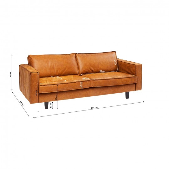Sofa Neo 3-Seater Kare Design