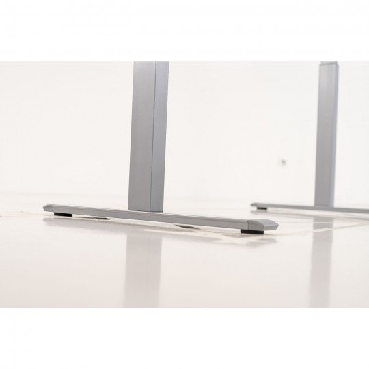 Secretária Smart Cinza/Branco 140x60