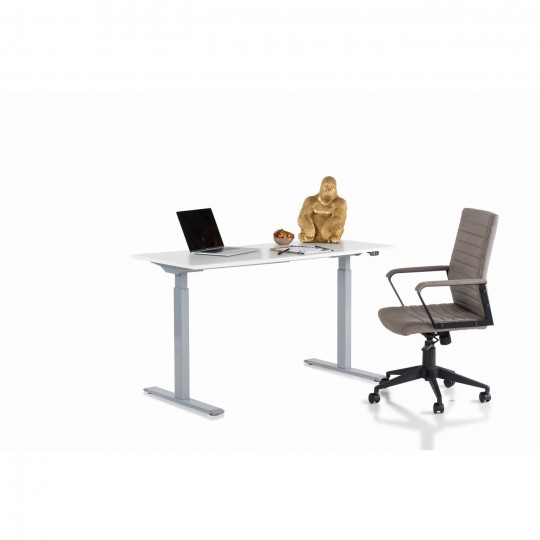 Desk Smart Grey White 140x60cm Kare Design Desk Smart Grey White 140x60cm Kare Design