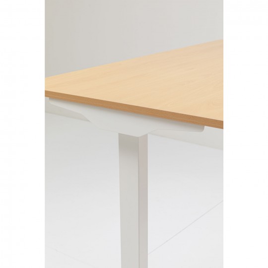 Desk Smart White Beech 160x80cm Kare Design Desk Smart White Beech 160x80cm Kare Design