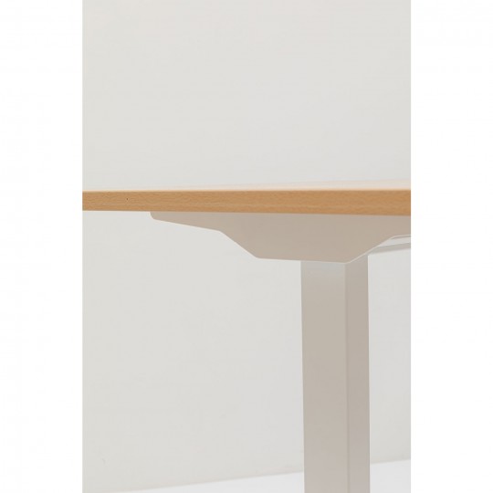 Desk Smart White Beech 160x80cm Kare Design Desk Smart White Beech 160x80cm Kare Design