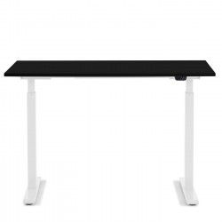Bureau Office blanc noir 120x70