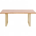 Table Jackie chêne-laiton 200x100