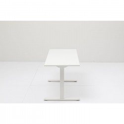 Bureau Office blanc blanc 120x70