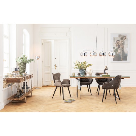 Chair with Armrest Dream Brown Kare Design Chair with Armrest Dream Brown Kare Design