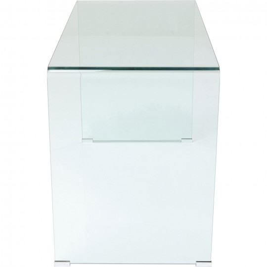 Secretária Clear Club Office 125x60cm Secretária Clear Club Office 125x60cm