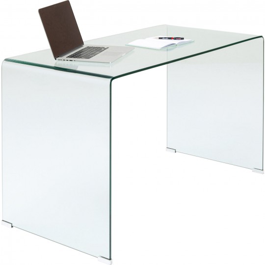 Secretária Clear Club Office 125x60cm Secretária Clear Club Office 125x60cm