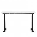 Desk Office Black White 140x60cm