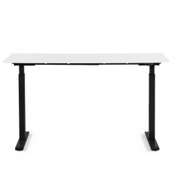 Bureau Office noir blanc 160x80