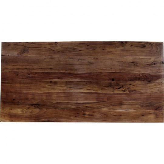 Table Symphony Walnut Chrome 180x90cm Kare Design Table Symphony Walnut Chrome 180x90cm Kare Design