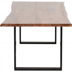 Table Harmony Walnut Black 200x100cm Kare Design