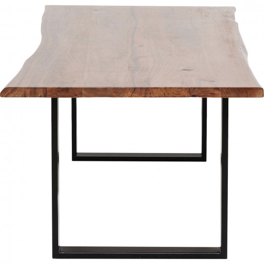 Table Harmony Walnut Black 200x100cm Kare Design