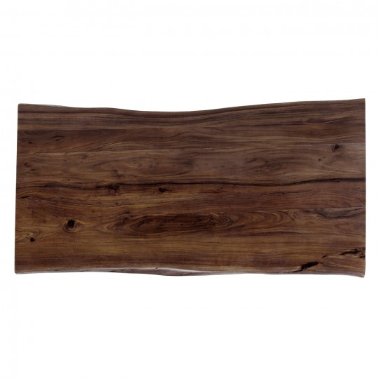Table Harmony Walnut Black 200x100cm Kare Design