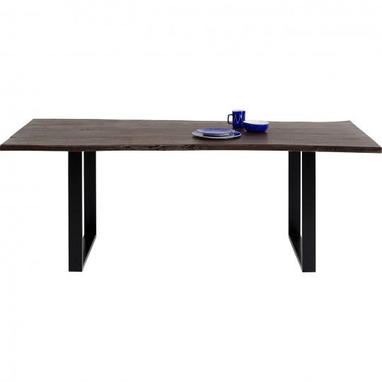 Table Harmony Walnut Black 200x100cm Kare Design