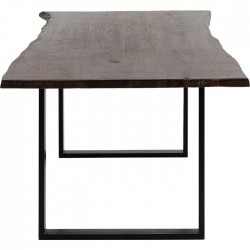Table Harmony Walnut Black 200x100cm Kare Design