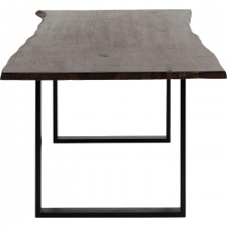 Table Harmony Walnut Black 200x100cm Kare Design