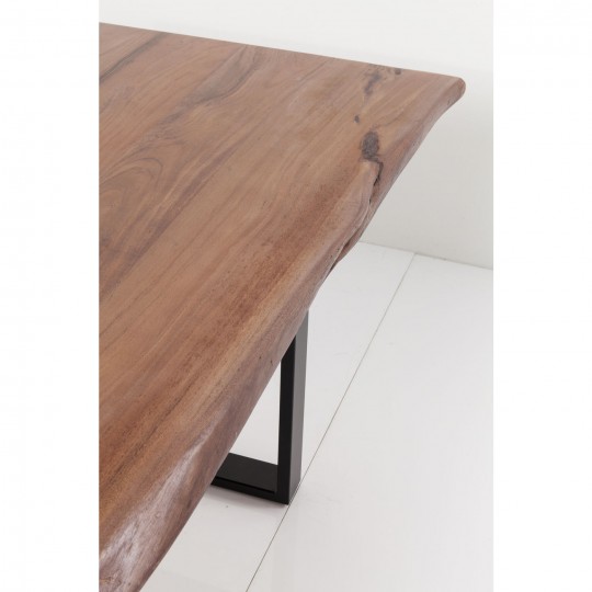 Table Harmony Walnut Black 200x100cm Kare Design