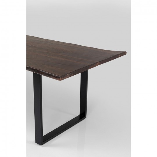 Table Harmony Walnut Black 200x100cm Kare Design