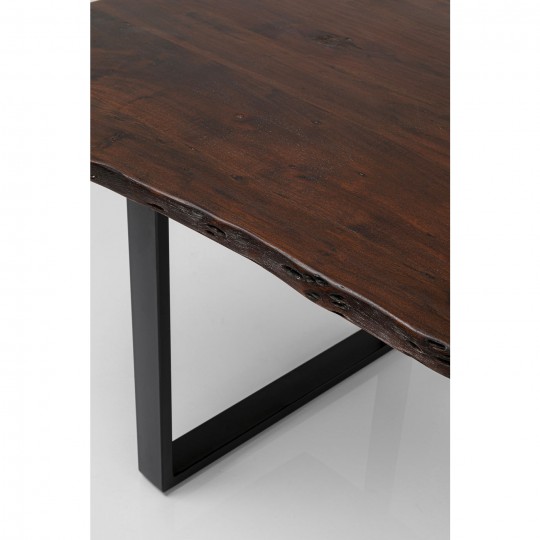 Table Harmony Walnut Black 200x100cm Kare Design
