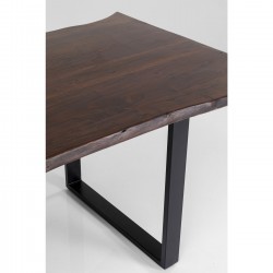 Table Harmony Walnut Black 200x100cm Kare Design