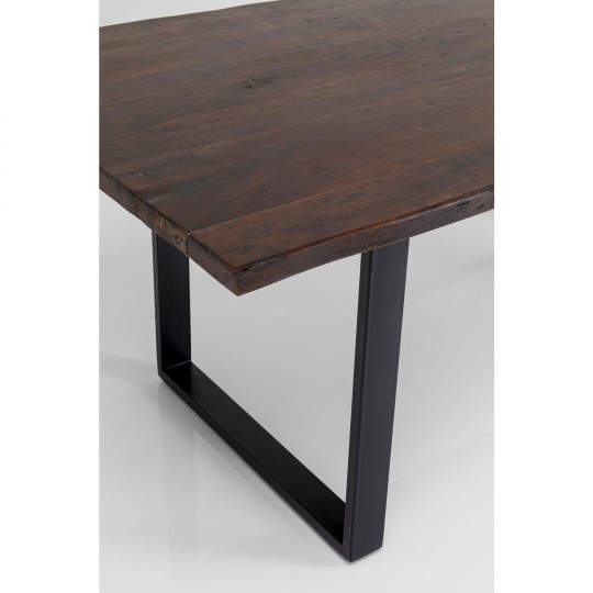 Table Harmony Walnut Black 200x100cm Kare Design