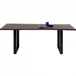 Table Harmony Walnut Black 180x90cm Kare Design