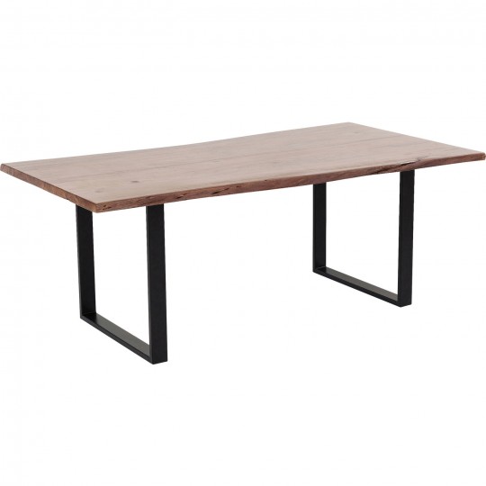 Table Harmony Walnut Black 160x80cm Kare Design