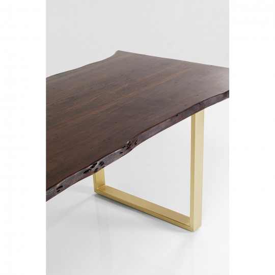 Table Harmony Dark Brass 200x100cm Kare Design Table Harmony Dark Brass 200x100cm Kare Design