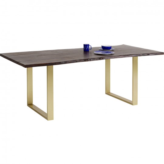 Table Harmony Dark Brass 160x80cm Kare Design