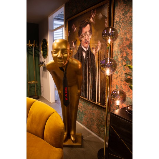 Peça Decorativa Welcome Guests Gold Big