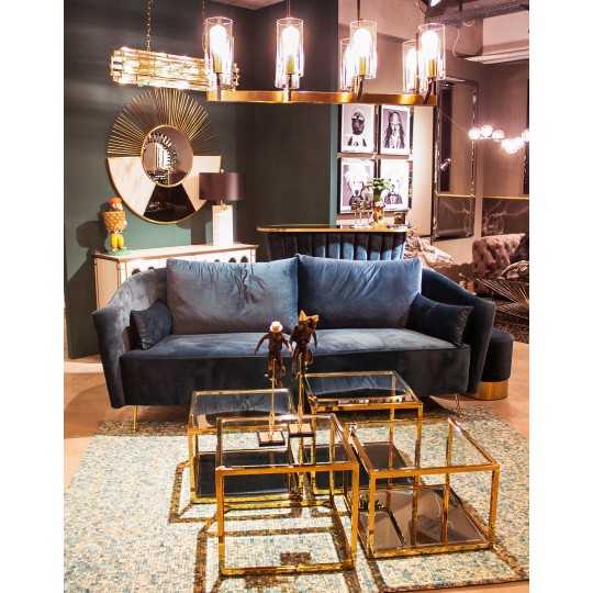 Mesa de Centro Luigi Gold (conj.4) Mesa de Centro Luigi Gold (conj.4)