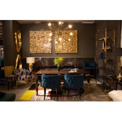 Deco Frame Gold Leaf 120x120cm Kare Design